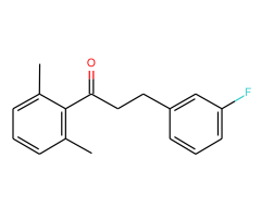 2',6'-dimethyl-3-(3-fluorophenyl)propiophenone