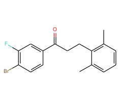 4'-bromo-3-(2,6-dimethylphenyl)-3'-fluoropropiophenone