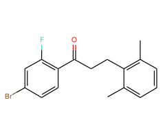 4'-bromo-3-(2,6-dimethylphenyl)-2'-fluoropropiophenone