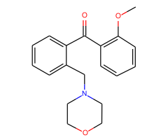 2-Methoxy-2'-morpholinomethyl benzophenone
