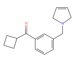 Cyclobutyl 3-(3-pyrrolinomethyl)phenyl ketone