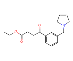 Ethyl 4-oxo-4-[3-(3-pyrrolinomethyl)phenyl]butyrate