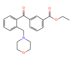 3'-Carboethoxy-2-morpholinomethyl benzophenone