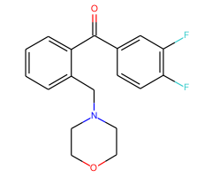 3',4'-Difluoro-2-morpholinomethyl benzophenone