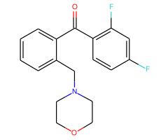 2,4-Difluoro-2'-morpholinomethyl benzophenone