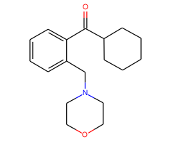 Cyclohexyl 2-(morpholinomethyl)phenyl ketone