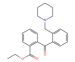 2-Carboethoxy-2'-piperidinomethyl benzophenone