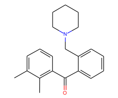 2,3-Dimethyl-2'-piperidinomethyl benzophenone