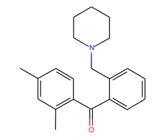 2,4-Dimethyl-2'-piperidinomethyl benzophenone