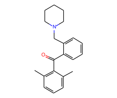 2,6-Dimethyl-2'-piperidinomethyl benzophenone