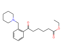 ethyl 6-oxo-6-[2-(piperidinomethyl)phenyl]hexanoate