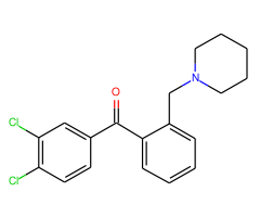 3,4-dichloro-2'-piperidinomethyl benzophenone