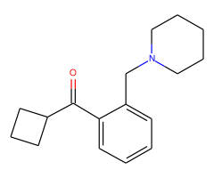 cyclobutyl 2-(piperidinomethyl)phenyl ketone