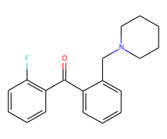 2-Fluoro-2'-piperidinomethyl benzophenone