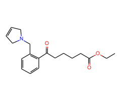 ethyl 6-oxo-6-[2-(3-pyrrolinomethyl)phenyl]hexanoate