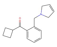 cyclobutyl 2-(3-pyrrolinomethyl)phenyl ketone
