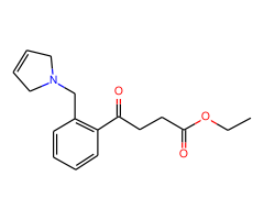 ethyl 4-oxo-4-[2-(3-pyrrolinomethyl)phenyl]butyrate