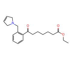 ethyl 7-oxo-7-[2-(3-pyrrolinomethyl)phenyl]heptanoate