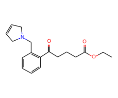 ethyl 5-oxo-5-[2-(3-pyrrolinomethyl)phenyl]valerate