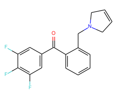 2'-(3-pyrrolinomethyl)-3,4,5-trifluorobenzophenone