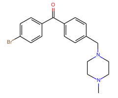 4-bromo-4'-(4-methylpiperazinomethyl) benzophenone