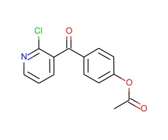3-(4-Acetoxybenzoyl)-2-chloropyridine