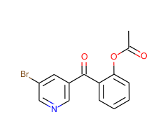 3-(2-Acetoxybenzoyl)-5-bromopyridine