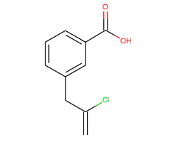 3-(2-chloro-2-propenyl)benzoic acid