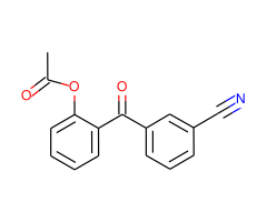 2-Acetoxy-3'-cyanobenzophenone