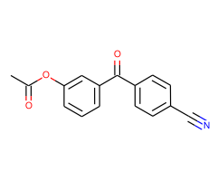 3-Acetoxy-4'-cyanobenzophenone
