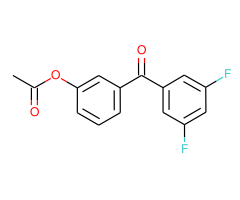 3-Acetoxy-3',5'-difluorobenzophenone