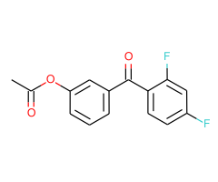 3-Acetoxy-2',4'-difluorobenzophenone