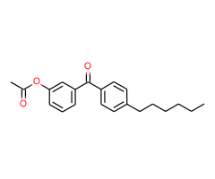 3-Acetoxy-4'-hexylbenzophenone