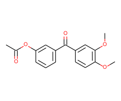3-Acetoxy-3',4'-dimethoxybenzophenone