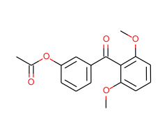 3-Acetoxy-2',6'-dimethoxybenzophenone