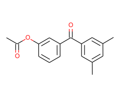 3-Acetoxy-3',5'-dimethylbenzophenone