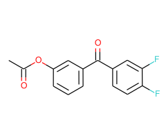 3-Acetoxy-3',4'-difluorobenzophenone