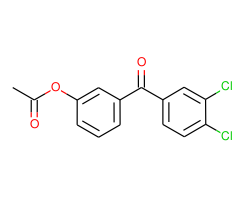 3-Acetoxy-3',4'-dichlorobenzophenone