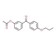 3-Acetoxy-4'-propoxybenzophenone