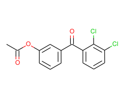 3-Acetoxy-2',3'-dichlorobenzophenone