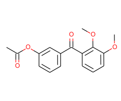 3-Acetoxy-2',3'-dimethoxybenzophenone