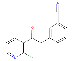 2-Chloro-3-[2-(3-cyanophenyl)-1-oxoethyl]pyridine