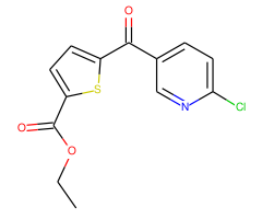 2-Chloro-5-(5-ethoxycarbonyl-2-thenoyl)pyridine