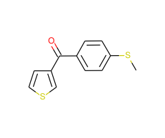 3-(4-thiomethylbenzoyl)thiophene