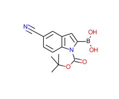 1-Boc-5-Cyano-1H-indole-2-boronic acid