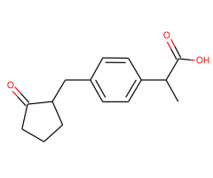 2-(4-((2-Oxocyclopentyl)methyl)phenyl)propanoic acid
