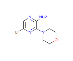 2-Amino-5-bromo-3-morpholin-4-ylpyrazine