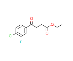 Ethyl 4-(4-Chloro-3-fluorophenyl)-4-oxobutanoate