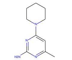 2-Amino-4-piperidino-6-methylpyrimidine