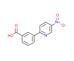 3-(5-Nitropyridin-2-yl)benzoic acid